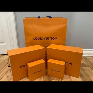 Louis Vuitton boxes